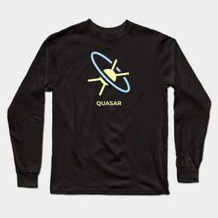 Quasar Quasi Stellar Radio Source Long Sleeve T-Shirt